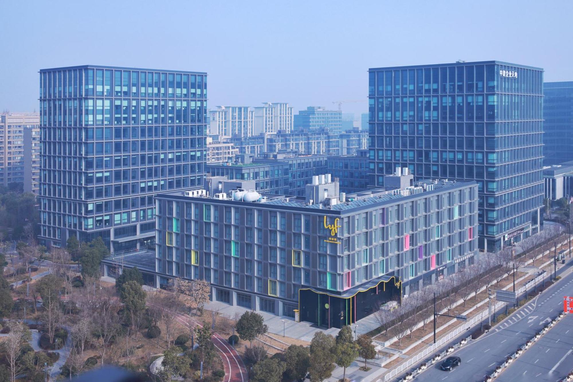 Lyf By Ascott Hongqiao Shanghai Necc Dış mekan fotoğraf